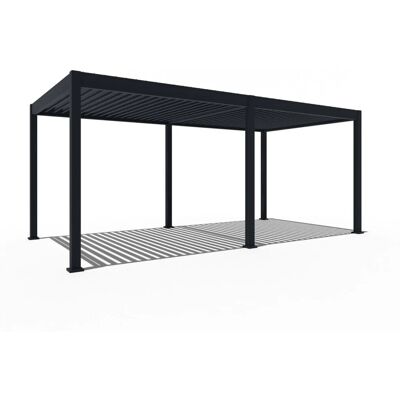 Weide Elektrische Deluxe Aluminium Pergola 3 x 6 M mit LED Weide Elektrische Deluxe Aluminium Pergola 3 x 6 M mit LED