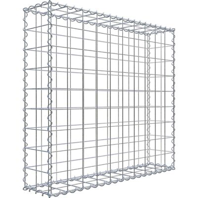 GABIONDECO Gabion - 100x90x20 cm verzinkter Stahlgitterwand - Made in Germany GABIONDECO Gabion - 100x90x20 cm verzinkter Stahlgitterwand - Made in Germany
