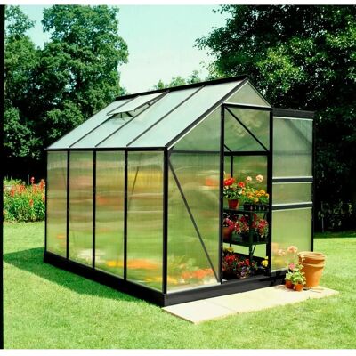 Halls Popular Aluminium Polycarbonat Gewächshaus - Garten Gewächshaus Halls Popular Aluminium Polycarbonat Gewächshaus - Garten Gewächshaus