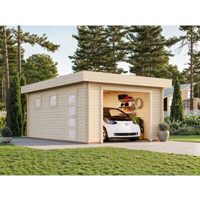 PALMAKO - Rasmus - 420 x 598 cm - 253 cm - Garage PALMAKO - Rasmus - 420 x 598 cm - 253 cm - Garage