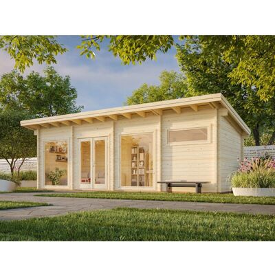 Palmako Heidi 8,4m x 3m Gartenhaus - Log Cabin Garden Building Palmako Heidi 8,4m x 3m Gartenhaus - Log Cabin Garden Building