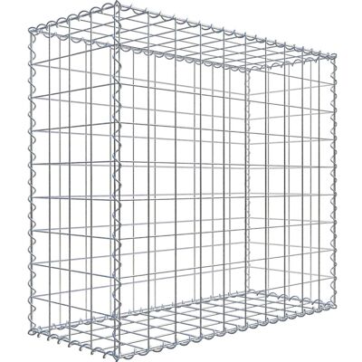 GABIONDECO Gabiona - Verzinktes Gabion 100cm x 90cm x 40cm - Maschen 10x10cm GABIONDECO Gabiona - Verzinktes Gabion 100cm x 90cm x 40cm - Maschen 10x10cm