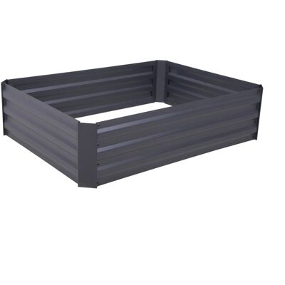 Garden Pleasure Stahl Hochbeet - Modern, Anthrazit - Garten Garden Pleasure Stahl Hochbeet - Modern, Anthrazit - Garten