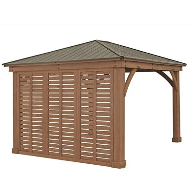 Westmann Devon Pavillon Sichtschutz - Zedernholz, 232x298cm Westmann Devon Pavillon Sichtschutz - Zedernholz, 232x298cm