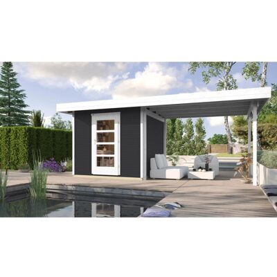 Gartenhaus WEKA 172 B - Modernes Design, 28mm Wand Gartenhaus WEKA 172 B - Modernes Design, 28mm Wand