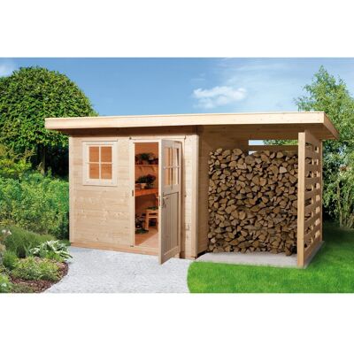 Weka Gartenhaus 170 A - Modernes Flachdach Gartenhaus Weka Gartenhaus 170 A - Modernes Flachdach Gartenhaus