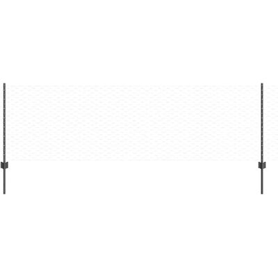 Velux U-Profil Grau 80cm, Sechseckiger Zaun 0.8x25m - Zaun Velux U-Profil Grau 80cm, Sechseckiger Zaun 0.8x25m - Zaun