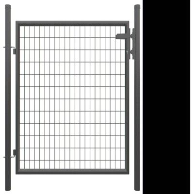 Tetzner und Jentzsch T & J Einzeltor inkl. Pfosten Strong Anthrazit 125 cm x 103 cm Tetzner und Jentzsch T & J Einzeltor inkl. Pfosten Strong Anthrazit 125 cm x 103 cm