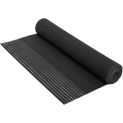ECD Germany PVC Sichtschutzmatte 120x400 cm Anthrazit Sichtschutzzaun Windschutz ECD Germany PVC Sichtschutzmatte 120x400 cm Anthrazit Sichtschutzzaun Windschutz