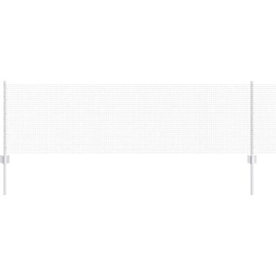 vidaXL 44 Pfosten U Silber 0.6x100 m Schweißdrahtzaun - Zaun vidaXL 44 Pfosten U Silber 0.6x100 m Schweißdrahtzaun - Zaun