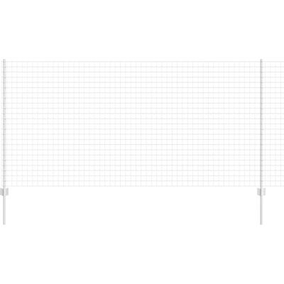vidaXL Gartenzaun-Set 10 x 1,2 m Verzinkter Stahl vidaXL Gartenzaun-Set 10 x 1,2 m Verzinkter Stahl