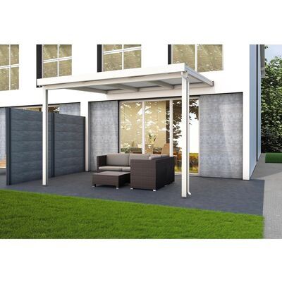 GUTTA Premium Weiß Terrassendach - Überdachung GUTTA Premium Weiß Terrassendach - Überdachung