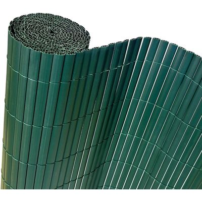 Floordirekt PVC Sichtschutzzaun UV-Beständig Verstärkt Gartenzaun 120 x 300 cm Grün Floordirekt PVC Sichtschutzzaun UV-Beständig Verstärkt Gartenzaun 120 x 300 cm Grün