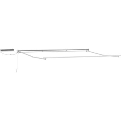 vidaXL Elektrisches Markisenrahmen Weiß 4 x 2 m Stahl 42024860 vidaXL Elektrisches Markisenrahmen Weiß 4 x 2 m Stahl 42024860