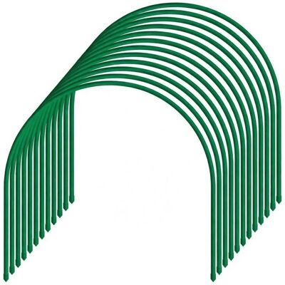 TTL GARDEN Pflanztunnel Bogen Arcos Classic 50 x 50 cm 12er Set Metall beschichtet Beet Tunnel Frühbeet Gewächshaus TTL GARDEN Pflanztunnel Bogen Arcos Classic 50 x 50 cm 12er Set Metall beschichtet Beet Tunnel Frühbeet Gewächshaus