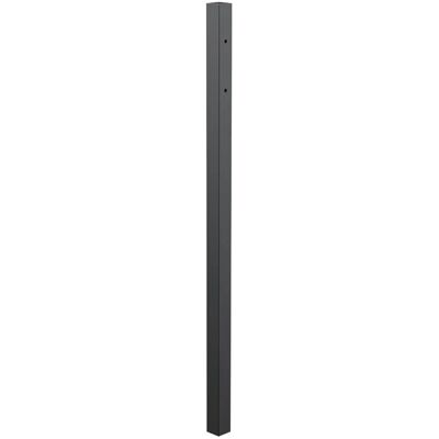 Alberts Aluminium-Anschlagpfosten für Einzeltore - 170cm - Anthrazit Alberts Aluminium-Anschlagpfosten für Einzeltore - 170cm - Anthrazit
