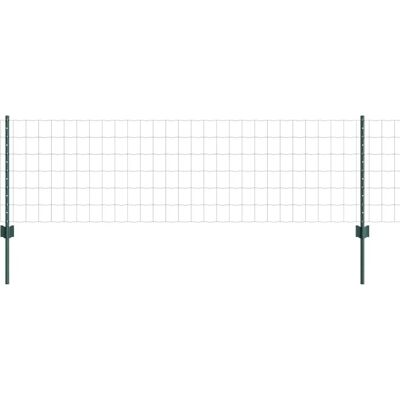 vidaXL - 25 x 0,6 m Grüne Stahlschutzzäune - Robuste Gartenbarriere vidaXL - 25 x 0,6 m Grüne Stahlschutzzäune - Robuste Gartenbarriere