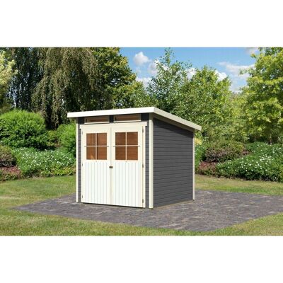 KARIBU - Glücksburg 3 - 213x220x236 cm - Gartenhaus KARIBU - Glücksburg 3 - 213x220x236 cm - Gartenhaus