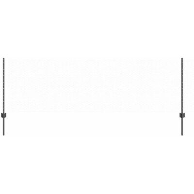 Grauer Metallzaun - Hexagonale 0,8x50m, 80cm Pfosten-Set Grauer Metallzaun - Hexagonale 0,8x50m, 80cm Pfosten-Set