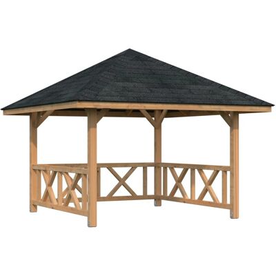 PALMAKO Bianca 8,3 m² Pavillon - Sechseckdach - Garten PALMAKO Bianca 8,3 m² Pavillon - Sechseckdach - Garten