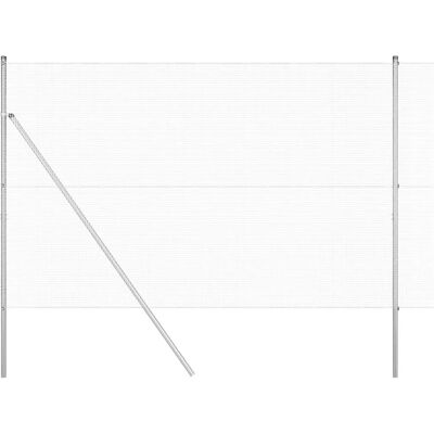 vidaXL 13 Pfosten 1.5x50 m Verzinkter Stahnszaun vidaXL 13 Pfosten 1.5x50 m Verzinkter Stahnszaun