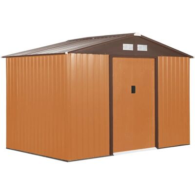Outsunny - Metal Shed - Gelb - Storage Shed Outsunny - Metal Shed - Gelb - Storage Shed