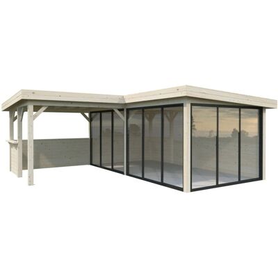 PALMAKO - Lenna Set 423 Slide - 588x588 cm - tauchgrundiert - Pavilion PALMAKO - Lenna Set 423 Slide - 588x588 cm - tauchgrundiert - Pavilion