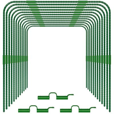 TTL GARDEN Pflanztunnel Vario 80 Bogen 80 x 100 cm 12er Set mit 60 Clips Beet Tunnel Frühbeet Gewächshaus Folientunnel TTL GARDEN Pflanztunnel Vario 80 Bogen 80 x 100 cm 12er Set mit 60 Clips Beet Tunnel Frühbeet Gewächshaus Folientunnel