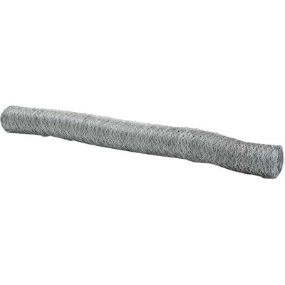 Vidaxl Hexagonaler Gartenzaun - 1,4x100 m, Grau Vidaxl Hexagonaler Gartenzaun - 1,4x100 m, Grau