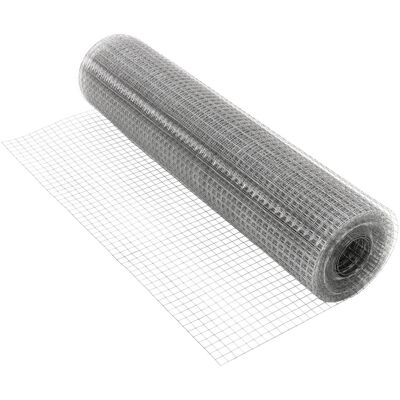 ECD Germany Volierendraht Silber 1mx25m 25x25mm Masche 0,9mm Stahl ECD Germany Volierendraht Silber 1mx25m 25x25mm Masche 0,9mm Stahl