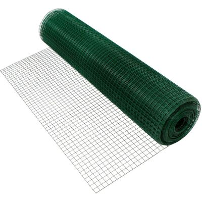 ECD Germany Volierendraht Grün 1m x 10m 19x19mm Masche 1,05mm Stahl ECD Germany Volierendraht Grün 1m x 10m 19x19mm Masche 1,05mm Stahl