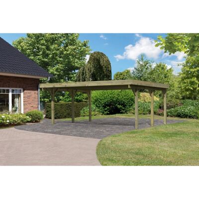KARIBU Doppelcarport Classic 1 - Carport KARIBU Doppelcarport Classic 1 - Carport