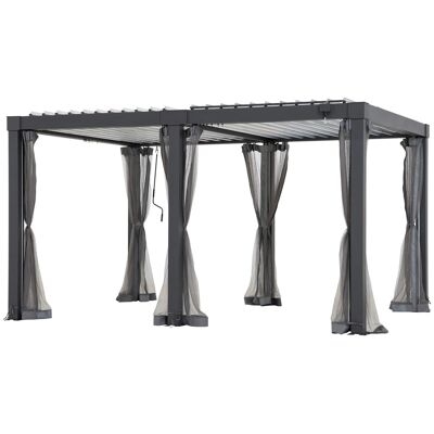 Sunjoy Netz für Matterhorn Multi-Pergola 306 cm x 406 cm Sunjoy Netz für Matterhorn Multi-Pergola 306 cm x 406 cm