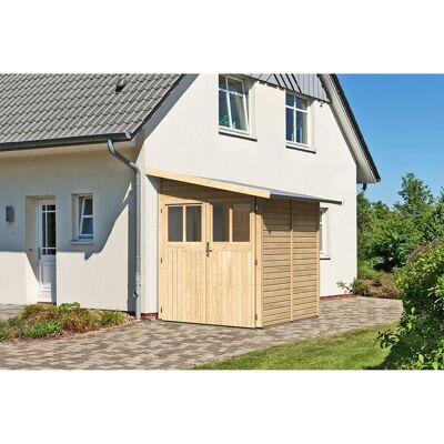 Karibu Gartenhaus - 181x181x230cm - Nordische Fichte - Wetterfest Karibu Gartenhaus - 181x181x230cm - Nordische Fichte - Wetterfest