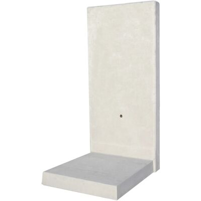 Diephaus L-Stein Bewehrt 155 cm x 50 cm x 85 x 12 cm Grau Diephaus L-Stein Bewehrt 155 cm x 50 cm x 85 x 12 cm Grau