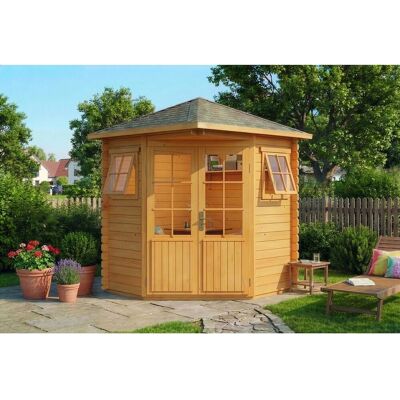 Alpholz Sunny-A Gartenhaus - Stabil & Einfach Aufzubauen Alpholz Sunny-A Gartenhaus - Stabil & Einfach Aufzubauen