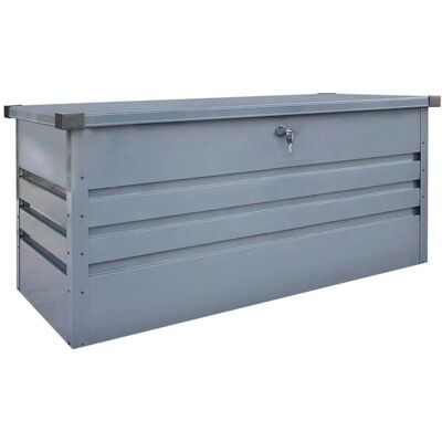 Home Deluxe Metallaufbewahrungsbox XL - 126x56cm 400L Anthrazit Home Deluxe Metallaufbewahrungsbox XL - 126x56cm 400L Anthrazit