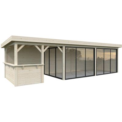 PALMAKO - Lenna Set 419 Slide - 876x245x300 cm - Pavilion PALMAKO - Lenna Set 419 Slide - 876x245x300 cm - Pavilion