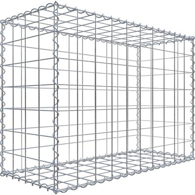 GABIONDECO Gabiona - Gabion 100cm x 70cm x 40cm - Maschen 10x10cm - Spirale GABIONDECO Gabiona - Gabion 100cm x 70cm x 40cm - Maschen 10x10cm - Spirale