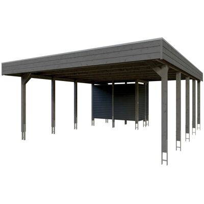 SKANHOLZ - Friesland Set 14 - 557x708 cm - Friesland Set 14 - Carport SKANHOLZ - Friesland Set 14 - 557x708 cm - Friesland Set 14 - Carport