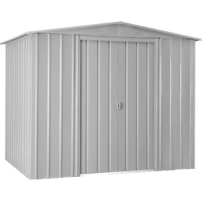 Globel Dream Gartenhaus - Metall, 245x198x185 cm, Silber Globel Dream Gartenhaus - Metall, 245x198x185 cm, Silber