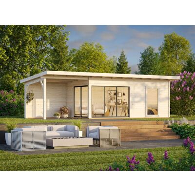 PALMAKO - Andrea Slide Plus - naturbraun - Gartenhaus PALMAKO - Andrea Slide Plus - naturbraun - Gartenhaus