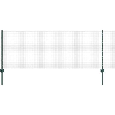 vidaXL 0,8x50 m Grüne Metallzaun - Drahtzaun vidaXL 0,8x50 m Grüne Metallzaun - Drahtzaun