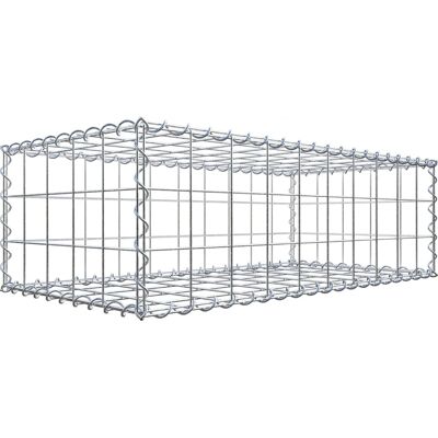 GABIONDECO Gabion - 100 x 30 x 50 cm Stahlgitter - Made in Germany GABIONDECO Gabion - 100 x 30 x 50 cm Stahlgitter - Made in Germany