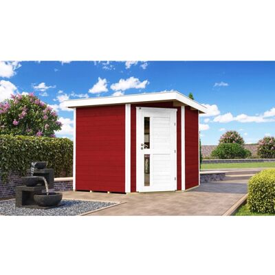 WEKA 229 Gartenhaus - 5-Eck, 21mm Wände, Flachdach WEKA 229 Gartenhaus - 5-Eck, 21mm Wände, Flachdach
