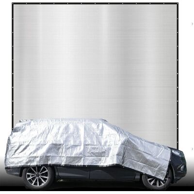 AMANKA Aluminium Schattennetz - 6 x 6 m AMANKA Aluminium Schattennetz - 6 x 6 m