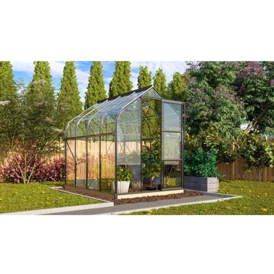 VITAVIA Orion 5000 Gewächshaus - Sicherheitsglas, 5 m², Schwarz VITAVIA Orion 5000 Gewächshaus - Sicherheitsglas, 5 m², Schwarz
