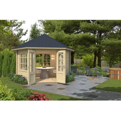 LASITA MAJA Ilmenau - Sechseck, 6-seitig, Fichte - Pavillon LASITA MAJA Ilmenau - Sechseck, 6-seitig, Fichte - Pavillon