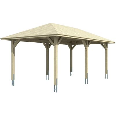 SKANHOLZ - Taunus - 374x656 cm - 314 cm - Carport SKANHOLZ - Taunus - 374x656 cm - 314 cm - Carport