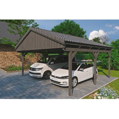SKANHOLZ - Fichtelberg - 618 x 566 cm - Carport SKANHOLZ - Fichtelberg - 618 x 566 cm - Carport